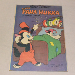 Aku Ankka 01B - 1957 Pikku Paha Hukka